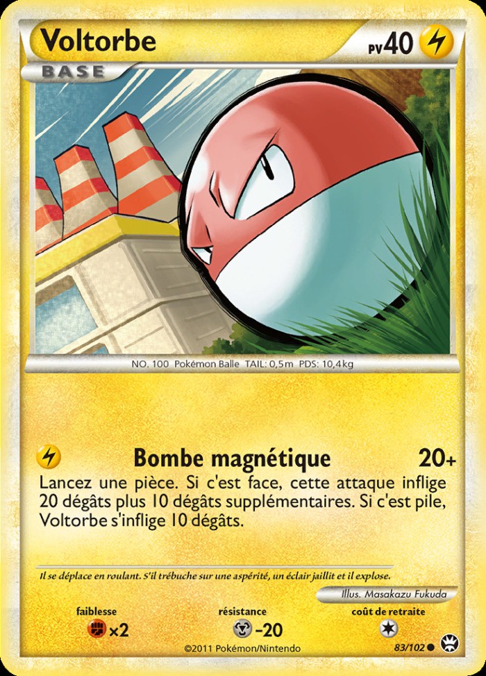 Carte Pokémon: Voltorbe