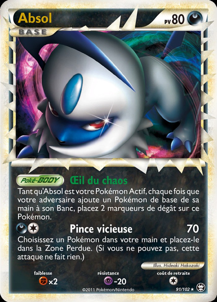 Carte Pokémon: Absol