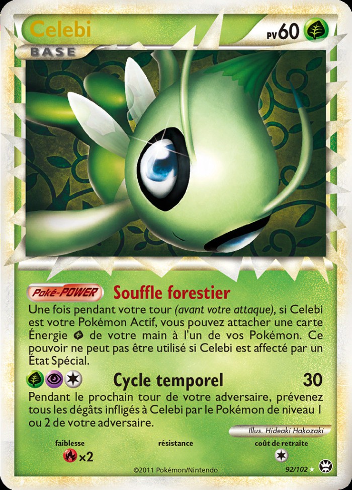 Carte Pokémon: Celebi