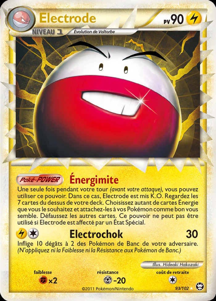 Carte Pokémon: Electrode