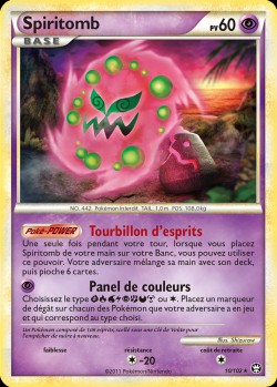 Carte Pokémon: Spiritomb