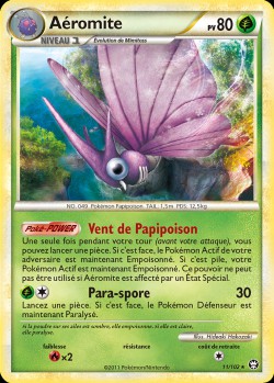 Carte Pokémon: Aéromite