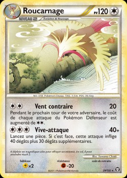 Carte Pokémon: Roucarnage