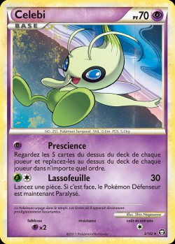 Carte Pokémon: Celebi