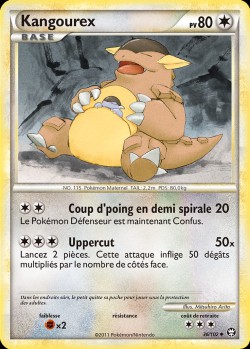 Carte Pokémon: Kangourex