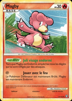 Carte Pokémon: Magby