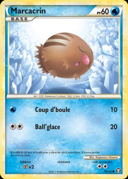 Carte Pokémon: Marcacrin