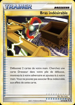 Carte Pokémon: Bras indésirable