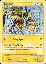 Carte Pokémon: Élektek