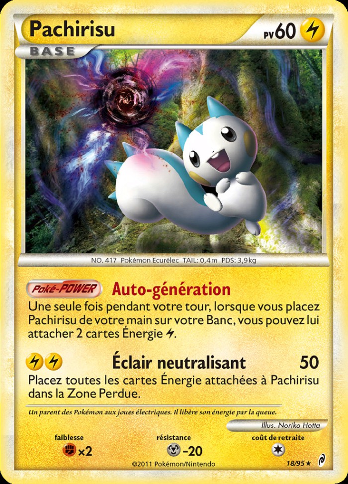 Carte Pokémon: Pachirisu