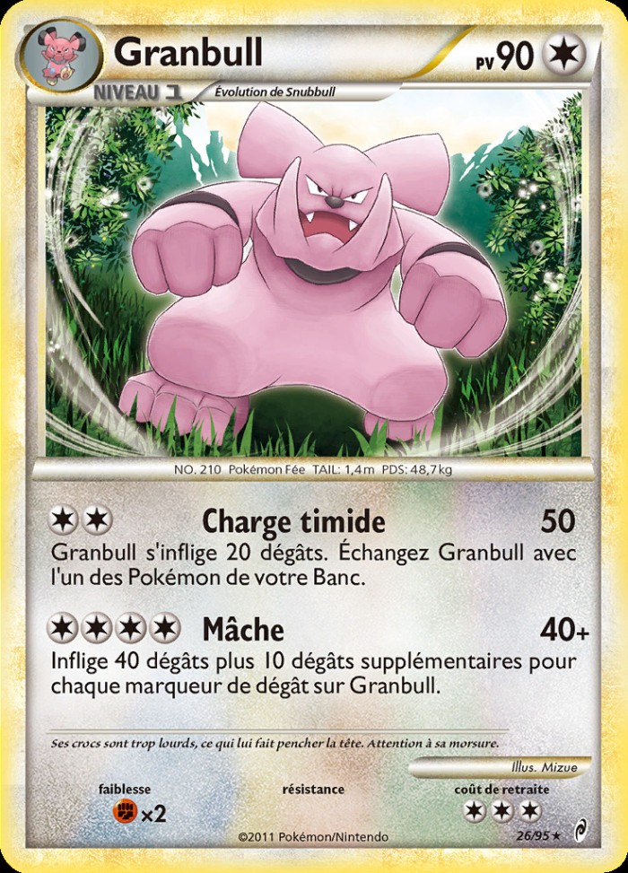 Carte Pokémon: Granbull