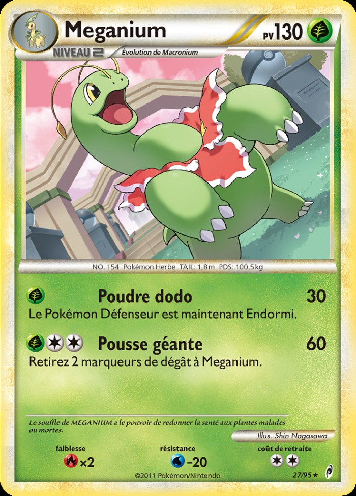 Carte Pokémon: Meganium