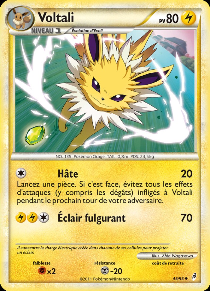 Carte Pokémon: Voltali