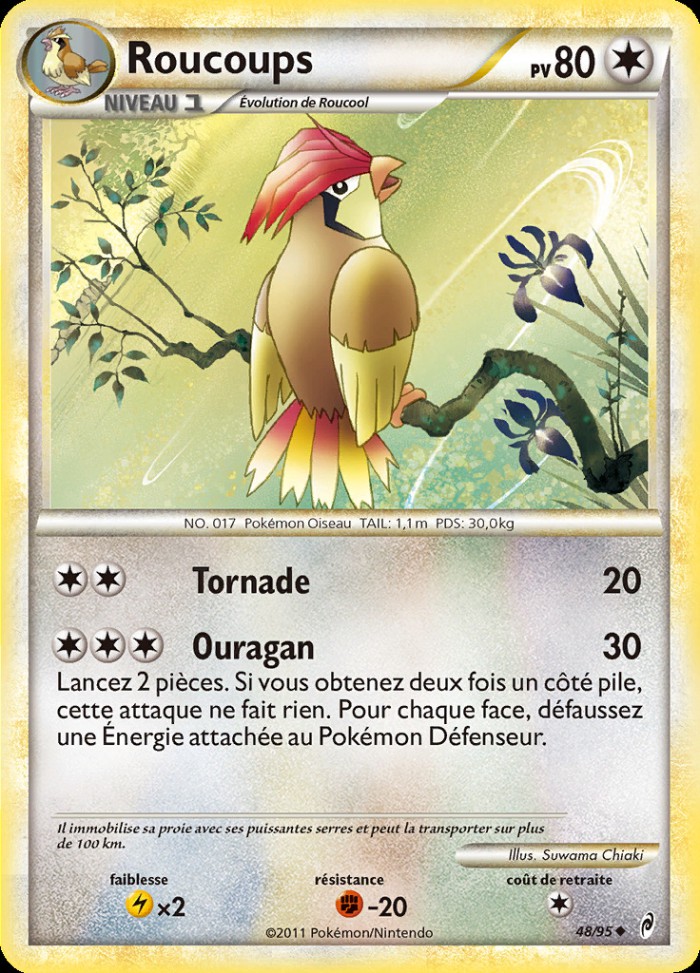 Carte Pokémon: Roucoups