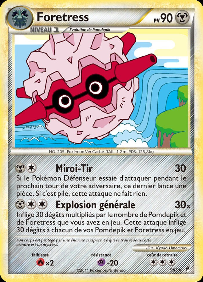 Carte Pokémon: Foretress