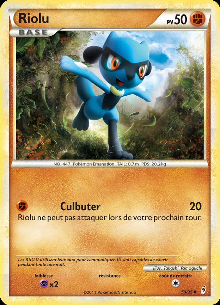 Carte Pokémon: Riolu