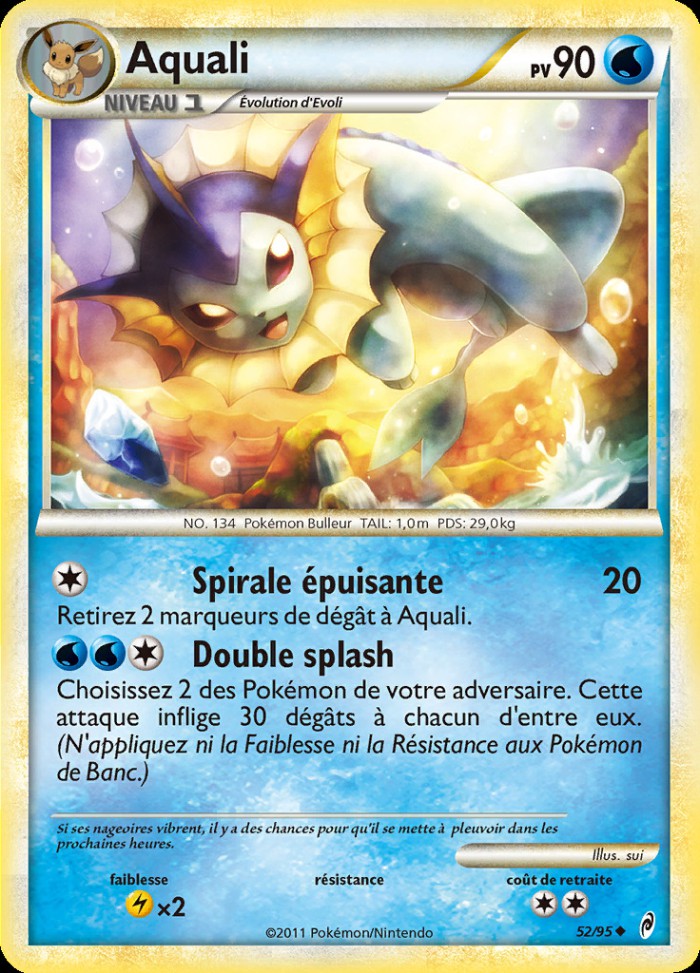 Carte Pokémon: Aquali