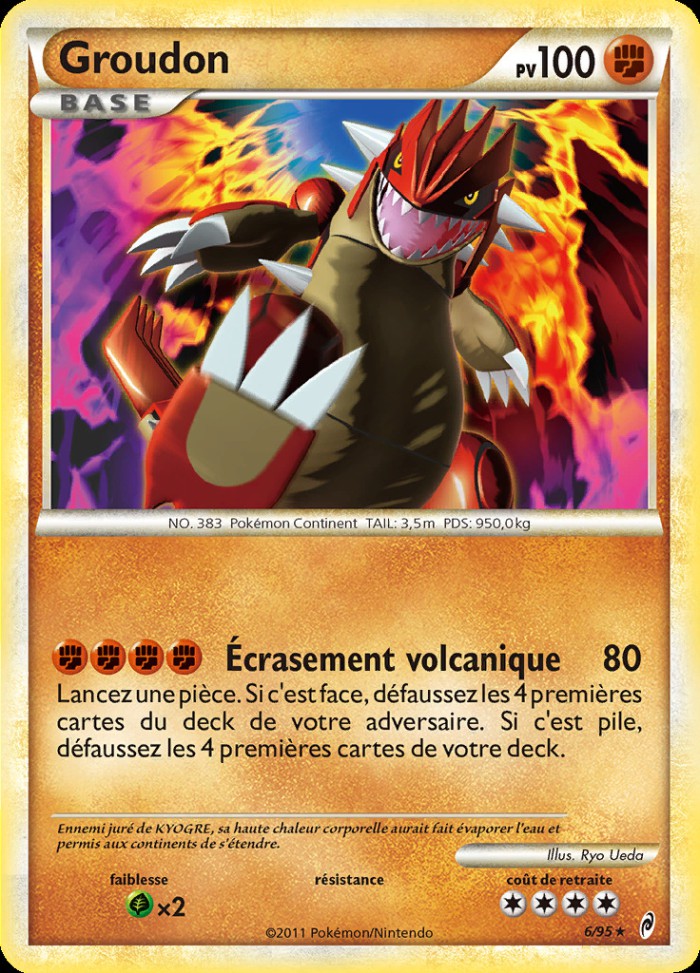 Carte Pokémon: Groudon