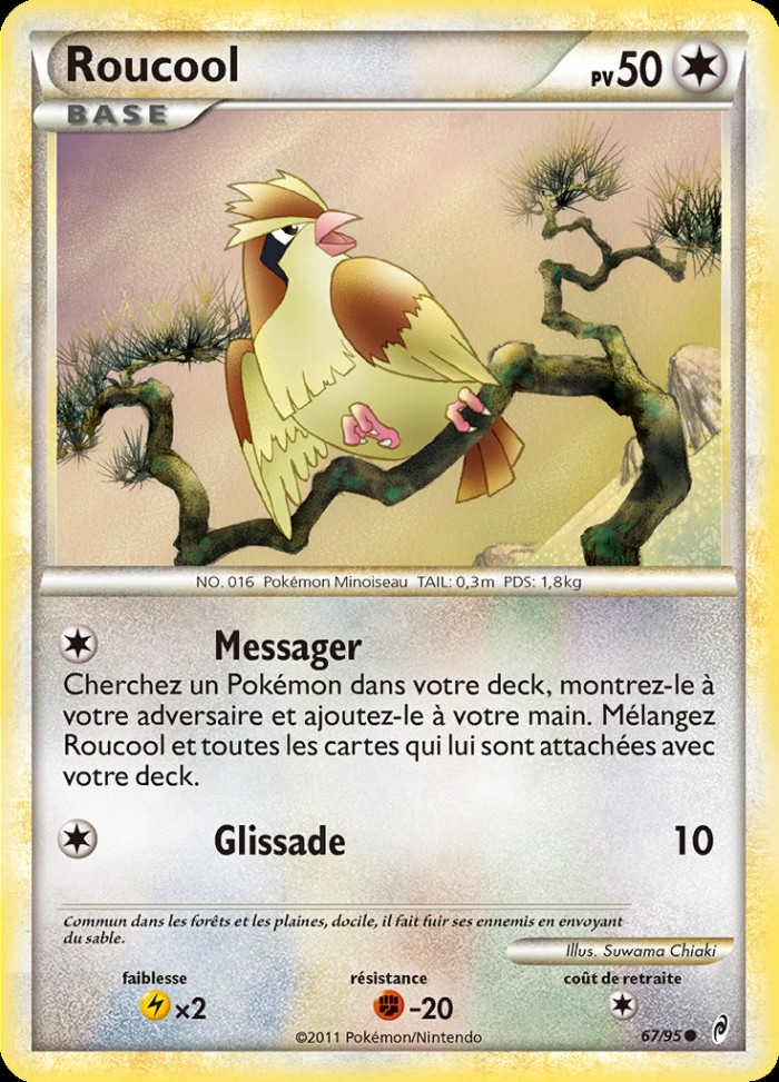 Carte Pokémon: Roucool