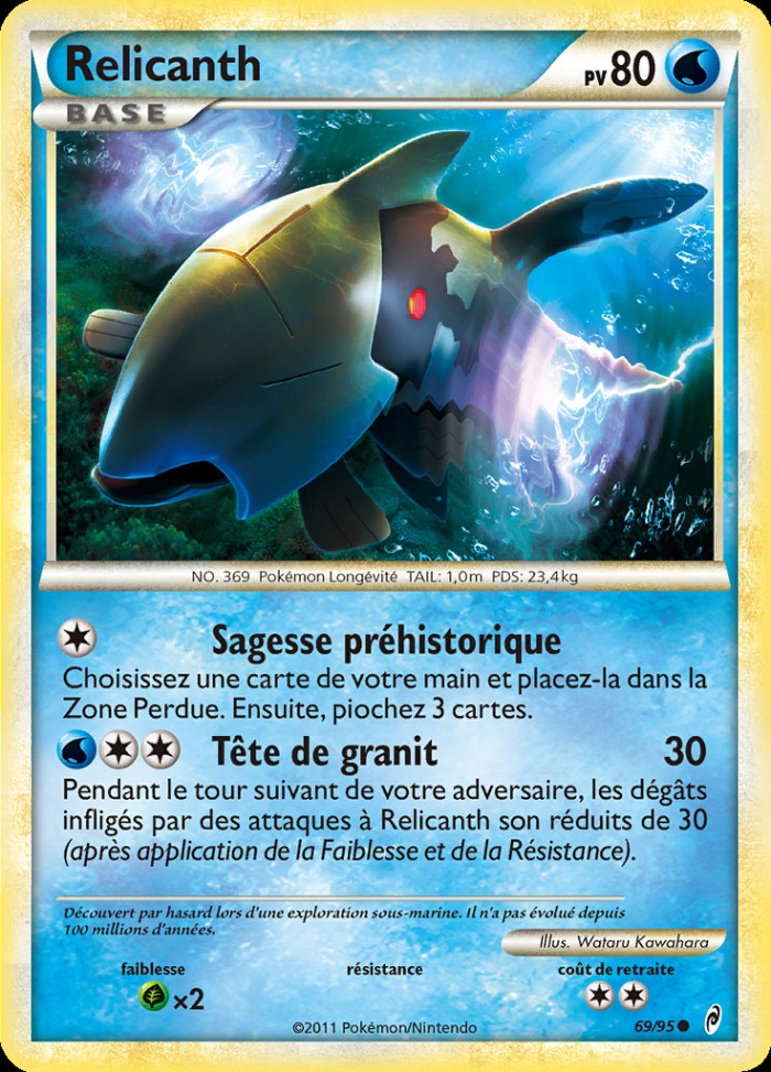 Carte Pokémon: Relicanth