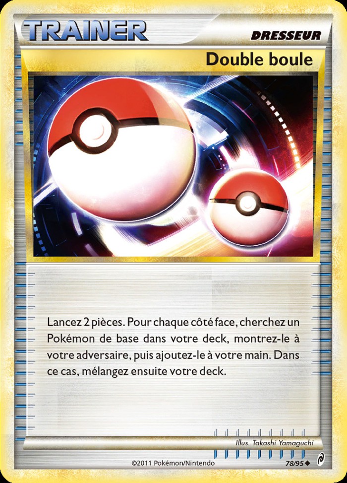 Carte Pokémon: Double boule