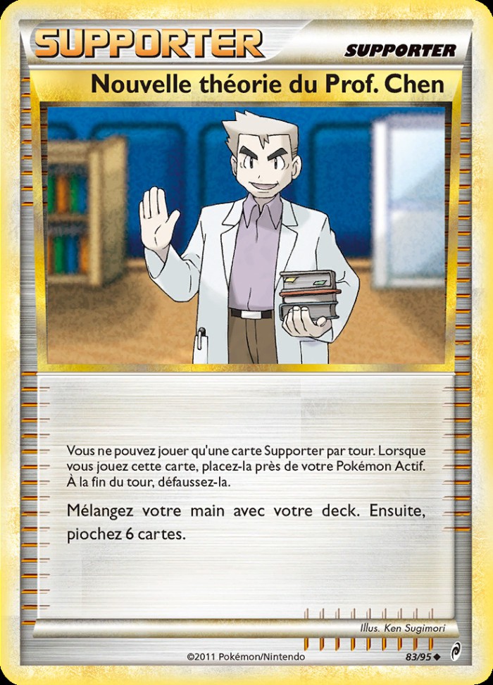 Carte Pokémon: Nouvelle théorie du Prof. Chen