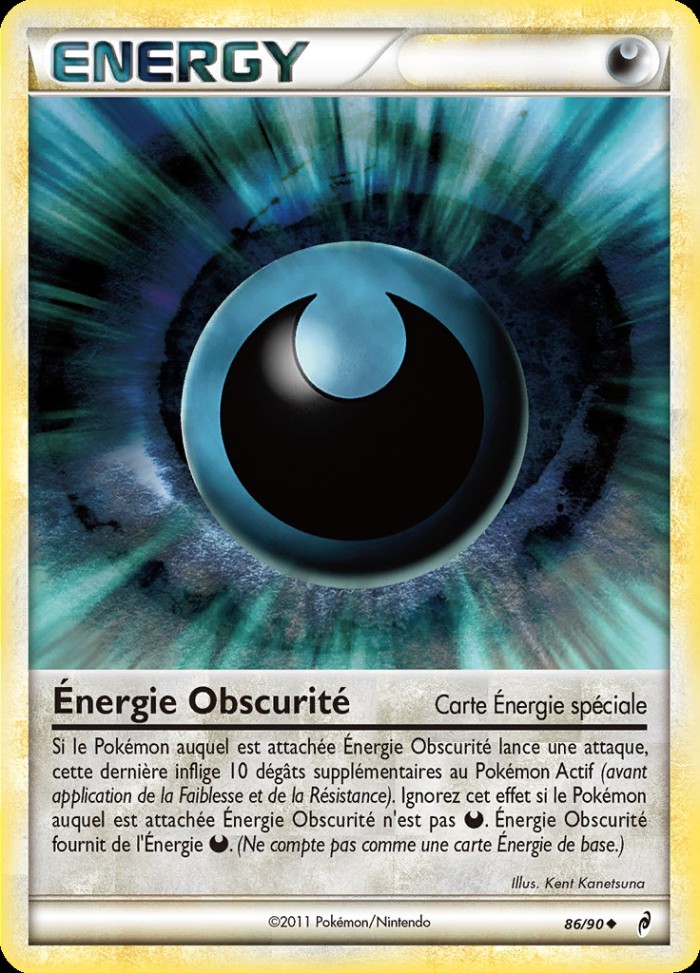 Carte Pokémon: Énergie Obscurité