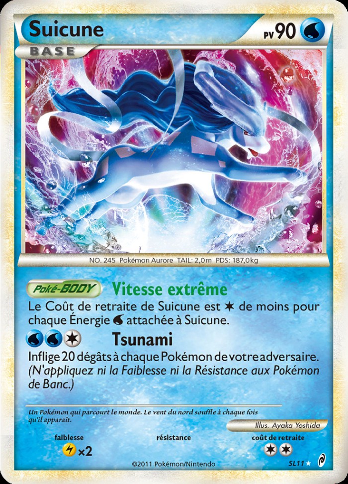 Carte Pokémon: Suicune