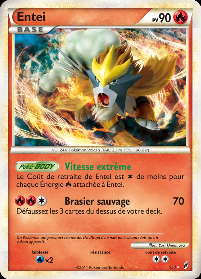 Carte Pokémon: Entei