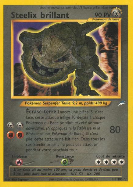 Carte Pokémon: Steelix brillant