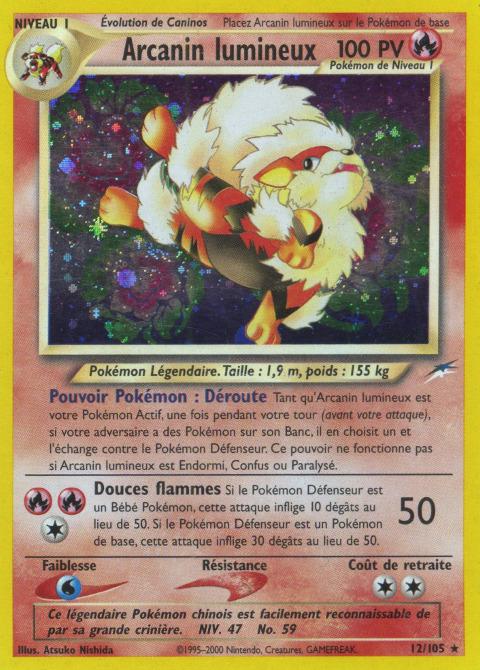 Carte Pokémon: Arcanin lumineux