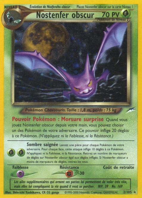 Carte Pokémon: Nostenfer obscur