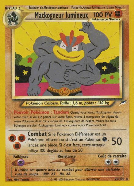 Carte Pokémon: Mackogneur lumineux