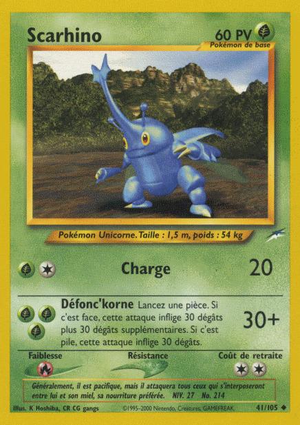 Carte Pokémon: Scarhino