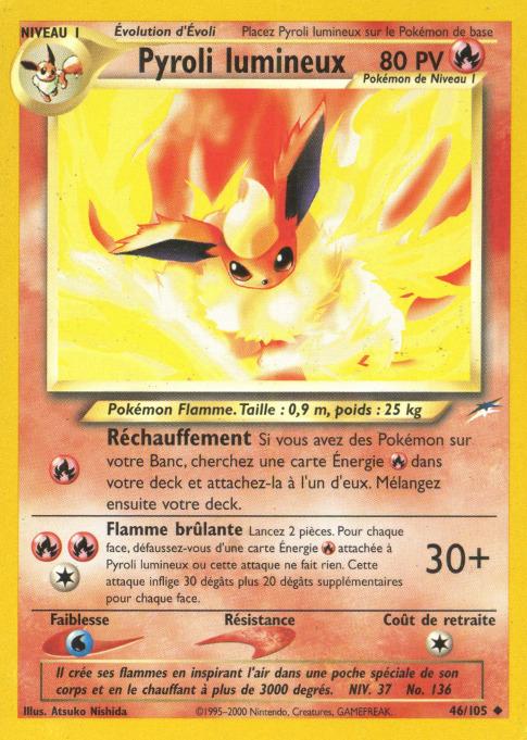 Carte Pokémon: Pyroli lumineux