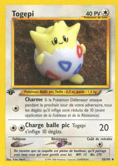 Carte Pokémon: Togepi