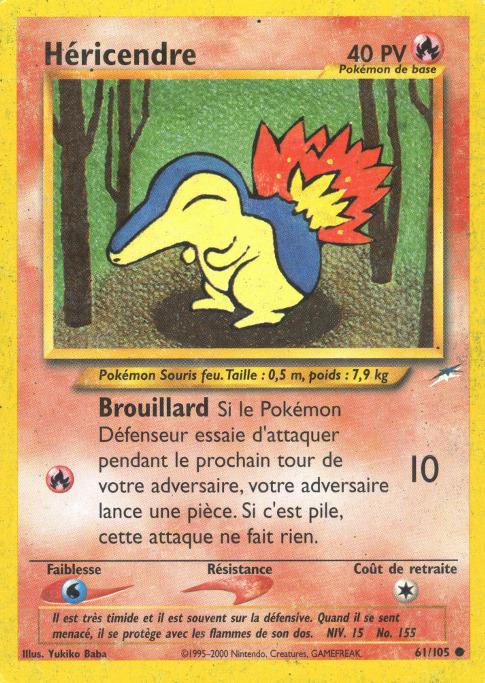 Carte Pokémon: Héricendre