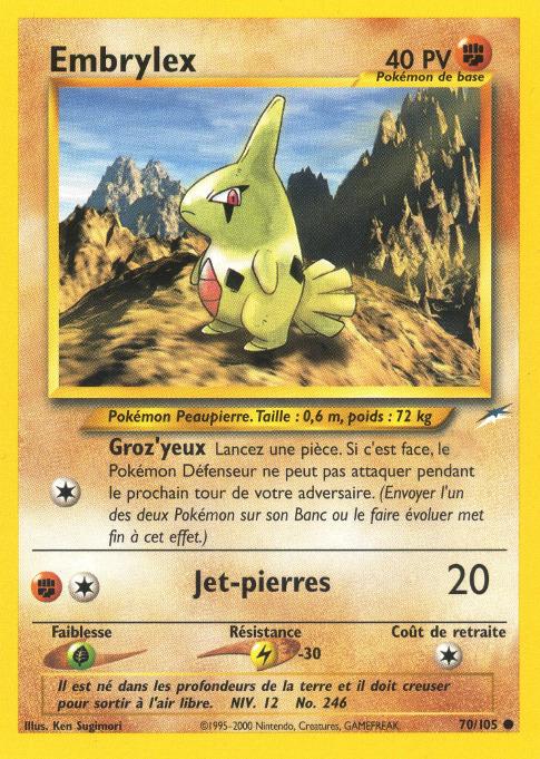 Carte Pokémon: Embrylex