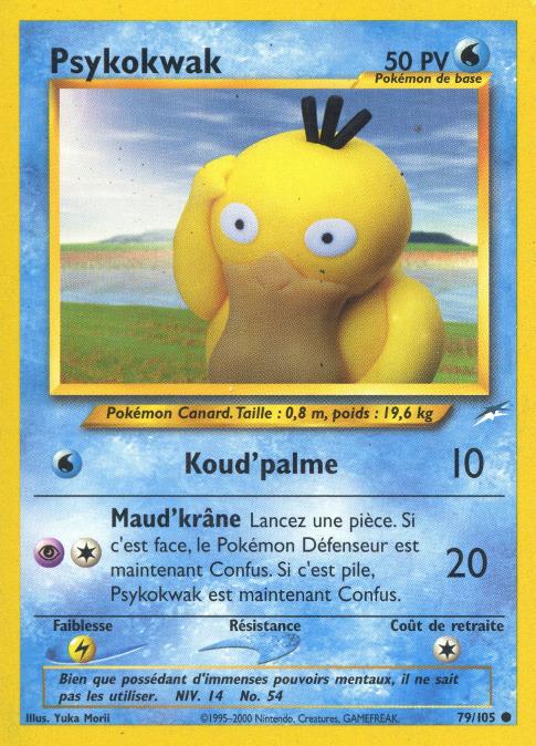 Carte Pokémon: Psykokwak