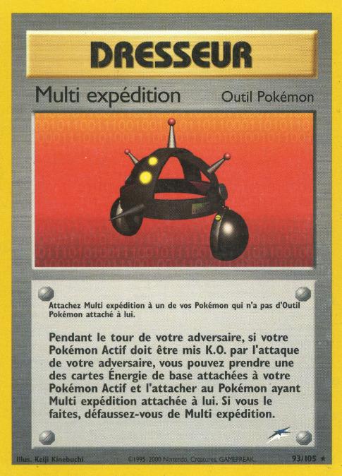 Carte Pokémon: Multi expédition