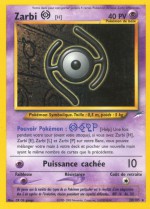 Carte Pokémon: Zarbi