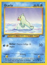 Carte Pokémon: Otaria