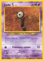 Carte Pokémon: Zarbi