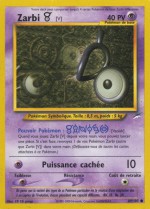 Carte Pokémon: Zarbi