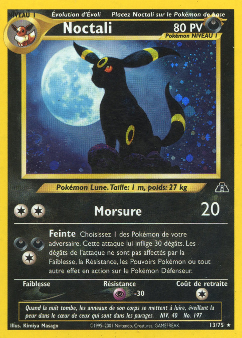 Carte Pokémon: Noctali