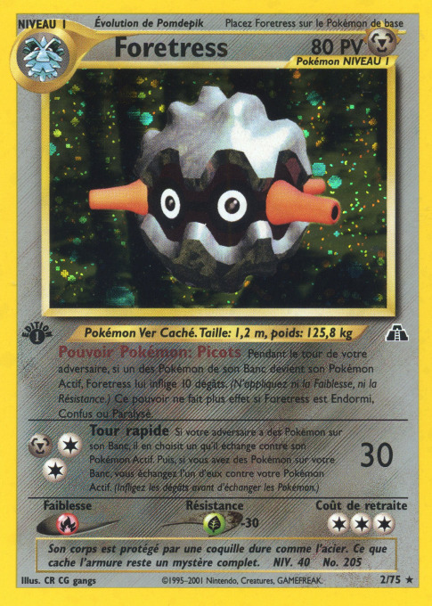 Carte Pokémon: Foretress