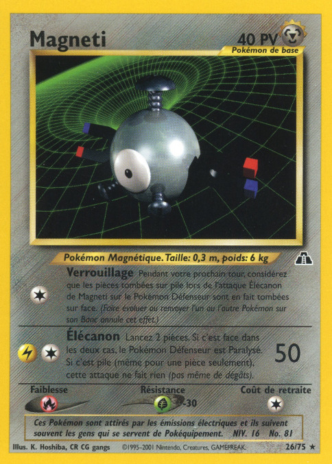 Carte Pokémon: Magneti