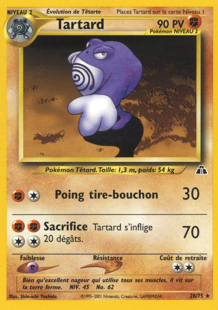 Carte Pokémon: Tartard