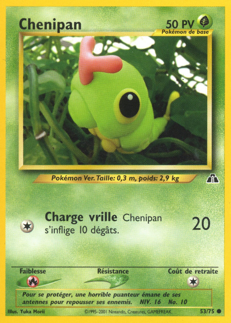 Carte Pokémon: Chenipan