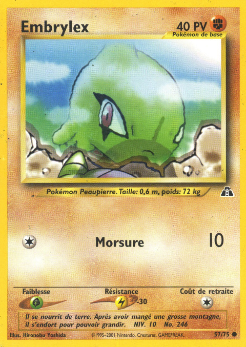 Carte Pokémon: Embrylex